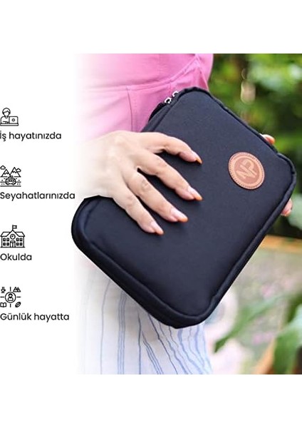 Array Kablo Organizer Çantası - Siyah