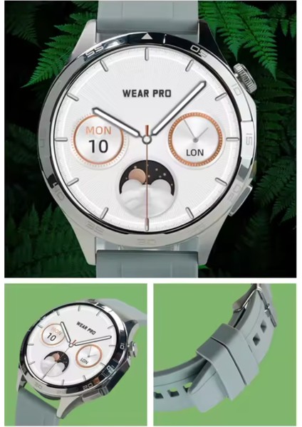 Gt4 Watch Yuvarlak Amoled Ekran Yeni Nesil Özelliklere Sahip Akıllı Saat