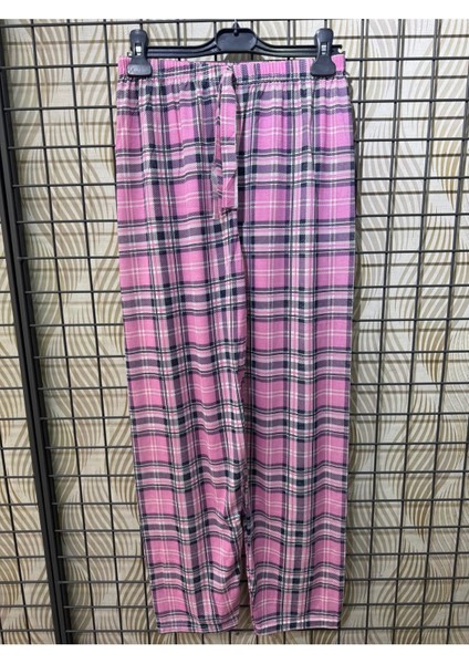 Pamuklu Ince Nefes Alan Kumaş Kurdele Bel Detaylı Baskılı Cepsiz Kadın Pijama Altı fiyatları