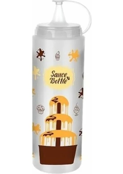 Çikolata Sos Şişesi - Şeffaf - 700 ml