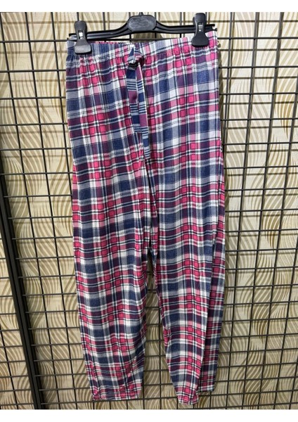 Pamuklu Ince Nefes Alan Kumaş Kurdele Bel Detaylı Baskılı Cepsiz Kadın Pijama Altı fiyatları