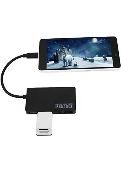5141 Type C Usb 3.1 Usb 3.0 Hub Çoklayıcı Dönüştürücü Switch