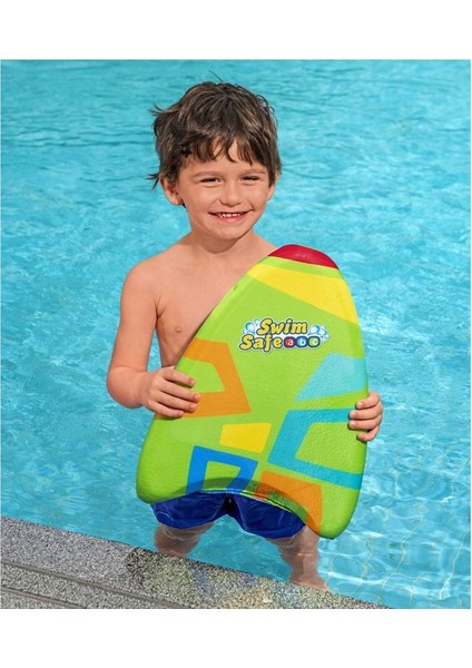 Çocuklar Için Köpük Yüzme Tahtası 42x32cm Havuz Deniz Yüzme Tahtası ( 3-6 Yaş )