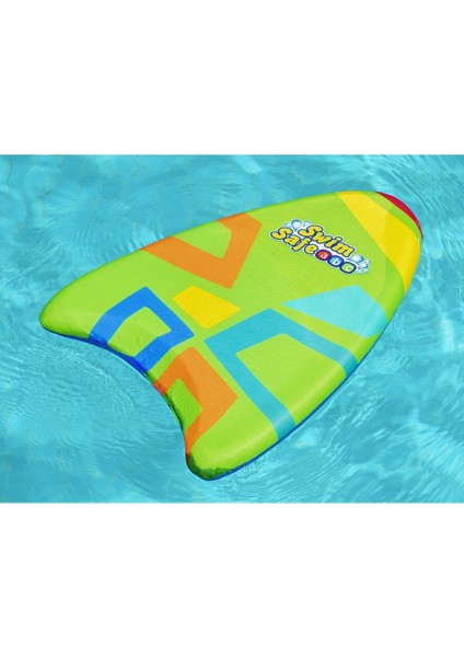 Çocuklar Için Köpük Yüzme Tahtası 42x32cm Havuz Deniz Yüzme Tahtası ( 3-6 Yaş )