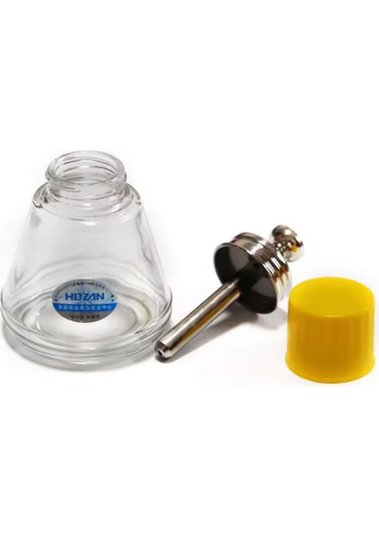 -26035 Şeffaf Cam Şişe Alkol Tiner Yağ Için Otomatik Basmalı Dispenser fiyatları