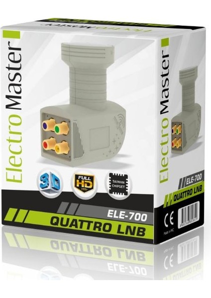 Electromaster ELE-700 Quattro Dörtlü Santral Lnb
