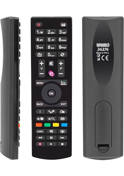 -Seg-Regal Yuvarlak Göbek Oyuncak Lcd-Led Tv Kumanda