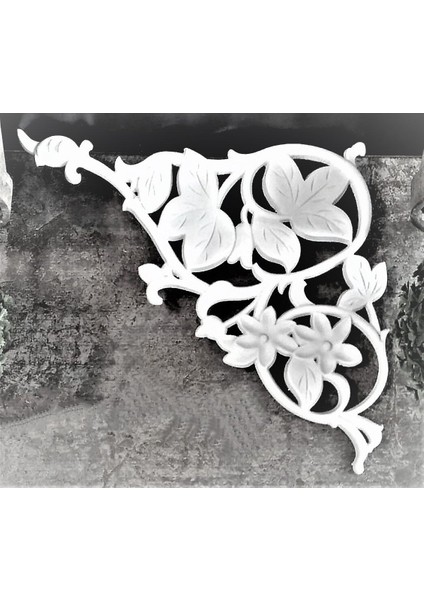 Sarmaşık Yaprak Çiçek Dekor 21CM Aplik Silikon Kalıp K-179 fırsatları