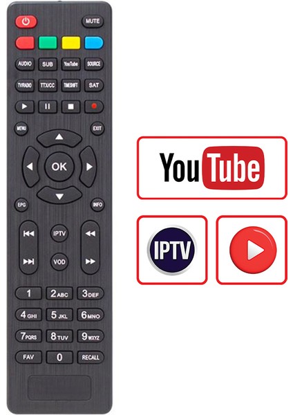 Orbit*margınal*brawoo Iptv-Vod-Youtube Tuşlu Hd Uydu Slim Kumanda (40057=33306) fiyatları
