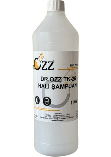 Tk-25 Halı Şampuanı Halı Yıkama Sabunu Şampuanı 1kg