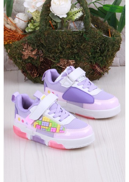 Cool Legos Rahat Hafif Sneaker Işıklı Kız Çocuk Ayakkabı