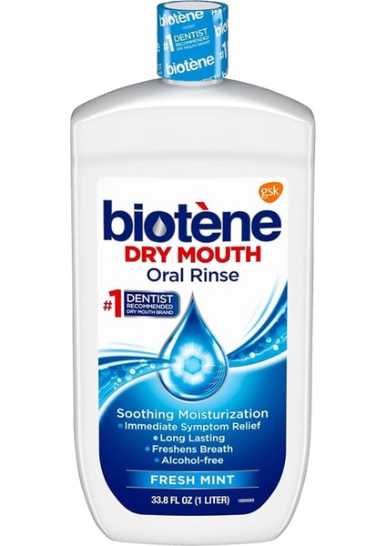 Dry Mouth Ağız Bakım Suyu Fresh Mint 1 lt