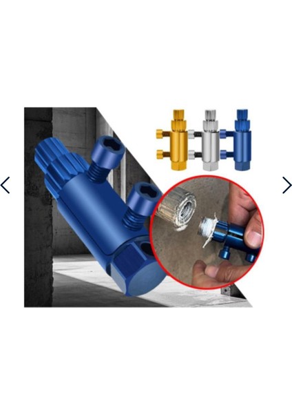 Sıhhi Tesisatçı Hasarlı Kırık Vana Bataryası Cıvata Sökücü 1/2 "ve 3/4