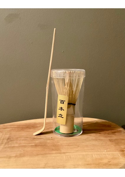 El Yapımı Seramik Matcha Seti (5 Parça) - Dojo