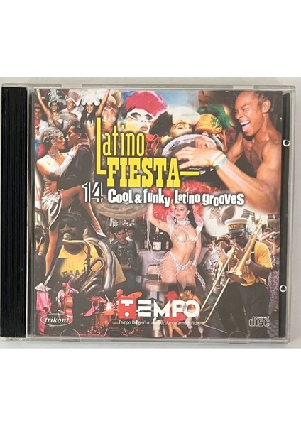 Latino Fiesta 14 Cool Funky Latino Grooves CD (Orjinal Dönem Baskı)