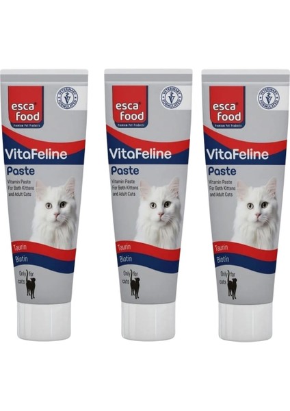 Vitafeline Multivitamin Paste 100ml 3 adet