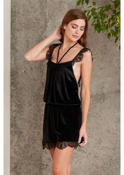 Pierre Cardin 4800 Dantelli Kadife Tulum Sabahlik Takım modelleri