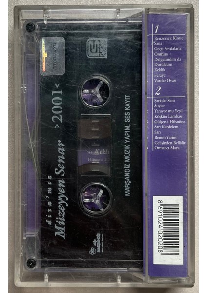 Diva'mız Müzeyyen Senar 2001 En Son Okuduklarım Kaset (Orjinal Dönem Baskı) fiyatları