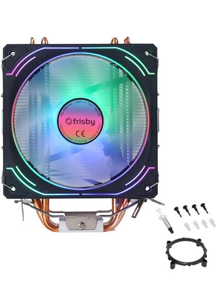 Frısby FCL-F1336C (P6S) Intel 1366/115X/1200/1700-AMD Am2/am2+/am3/am4/am5 Işlemci Fan