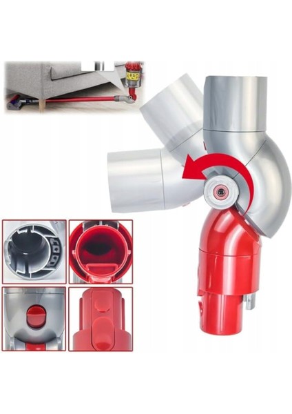 Dyson Dik Süpürge Uyumlu Mobilya Altı Adaptörü