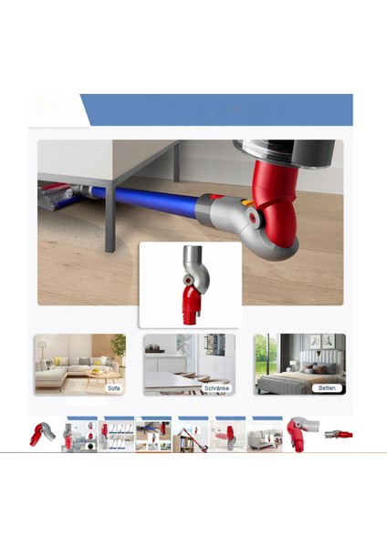 Dyson Dik Süpürge Uyumlu Mobilya Altı Adaptörü indirimleri