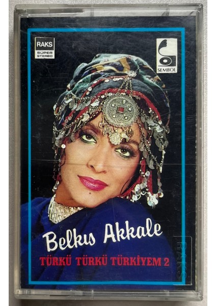 Belkıs Akkale Türkü Türkü Türkiyem 2 Kaset (Orjinal Dönem Baskı)