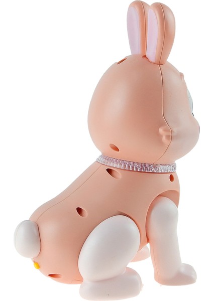 Oyuncak Tavşan Işıklı Sesli Hareketli Sevimli Tavşan 20 cm modelleri