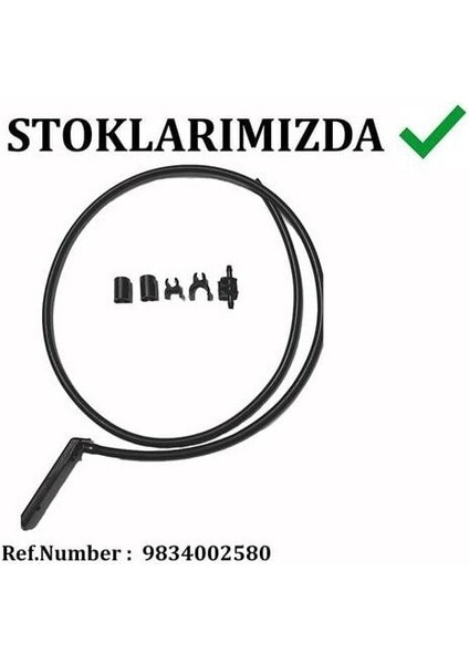 Doblo 2021 Rıfter Partner Berlıngo Combo Proace Cıty Cam Su Fiskiye Memesi Sol