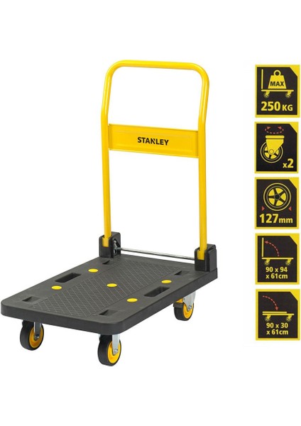 PC509 250KG Profesyonel Paket Taşıma Arabası