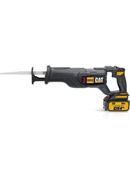 Cat DX52 18VOLT/4.0AH Li-Ion Tek Akülü Profesyonel Tilki Kuyruğu Testere