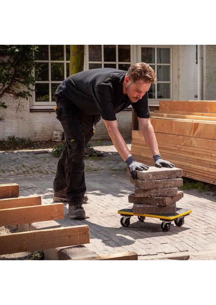 MS572 200KG 45X30CM Dört Tekerli Yük ve Paket Taşıma Arabası