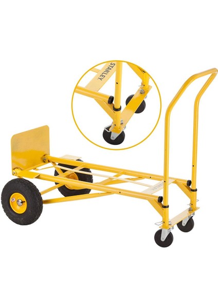 MT520 150/200KG Endüstriyel Çok Fonksiyonlu El Arabası