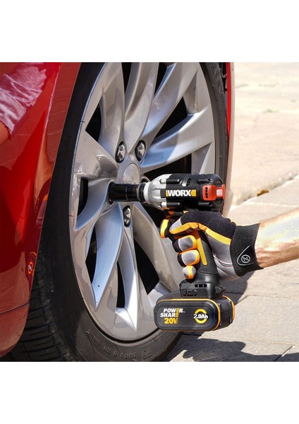 WX272.9 20VOLT 300NM Kömürsüz Profesyonel Somun Sıkma (Akü Dahil Değildir) indirimleri