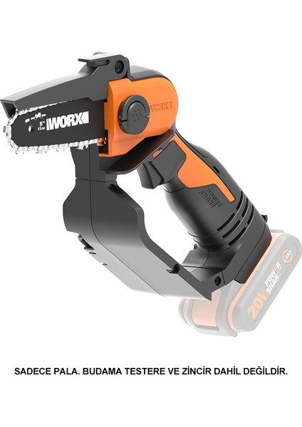 WA0151 12CM 5’’ WG324E Şarjlı Testere Için Yedek Pala