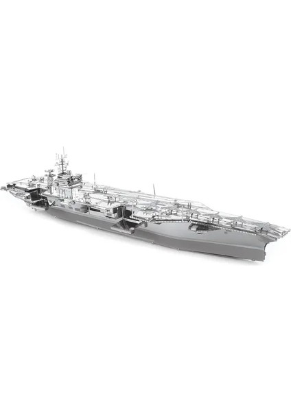 Uss Theodore Roosevelt Uçak Gemisi 3D Metal Maket Bulmaca Puzzle Modeli Kitleri Dıy 14+ Yaş 120 Parça