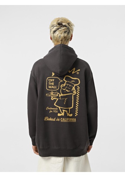 66 Baked In Loose Ft Po Siyah Sweatshirt
