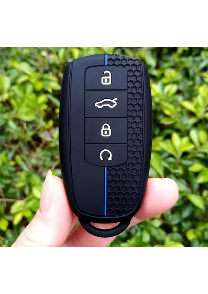 Chery Tiggo 8 Pro Tiggo 8 Pro Max Tiggo 7 Pro Max Omoda 5 Jaecoo Anahtar Kılıfı Siyah/mavi