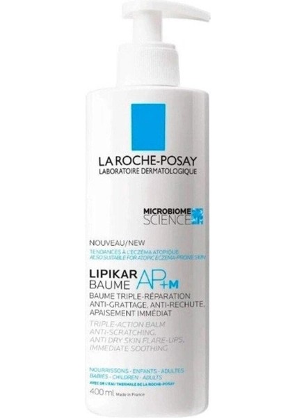 La Roche Posay Lipikar Baume Ap+ M Nemlendirici Balsam 400 ml- Kuru/Atopiye Eğilimli Ciltler İçin fiyatları