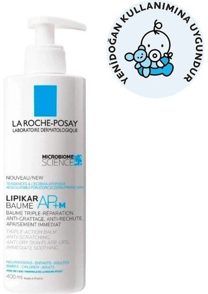 La Roche Posay Lipikar Baume Ap+ M Nemlendirici Balsam 400 ml- Kuru/Atopiye Eğilimli Ciltler İçin modelleri
