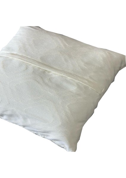 Goldroom Özel Tasarım Punch Desen Dekoratif Dolu Kırlent Gri fiyatları