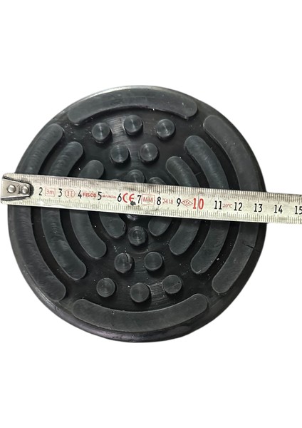 Kauçuk Oto Lift Takozu Hidrolik (4 Adet Büyük)