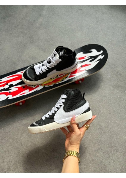 Blazer Mid '77 Jumbo Erkek Beyaz/siyah Sneaker Ayakkabı DD3111-100 fiyatları