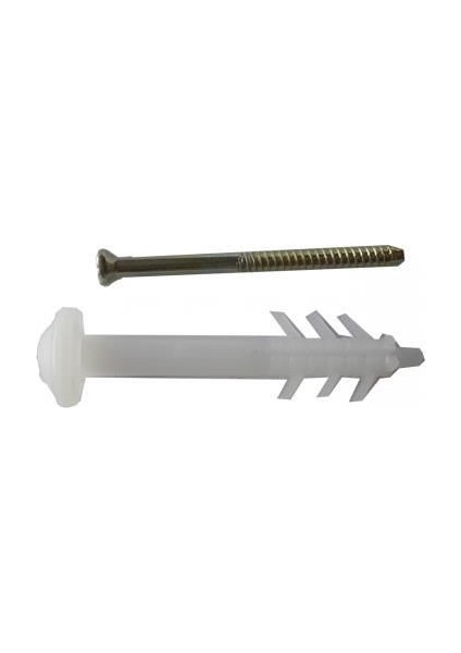 Çivili Plastik Dubel 7X55 mm 20 Adet