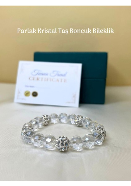 Yüksek Kalite Kristal Taş Bileklik Misina