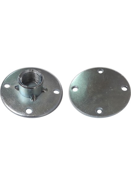 1/2 Galvanizli Boru Flanşı Duvara Montaj Için