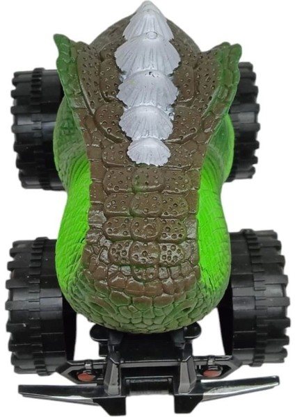 Sürtmeli Dinazor Robota Dönüşen Araba 14 cm - Yeşil