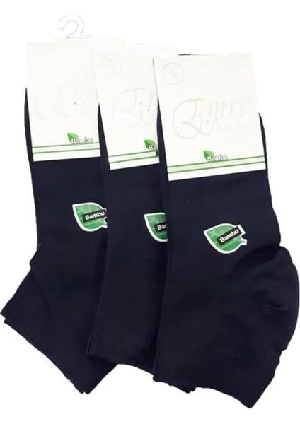 Erkek Bambu Kısa Patik Çorap 0095 - 12 Adet