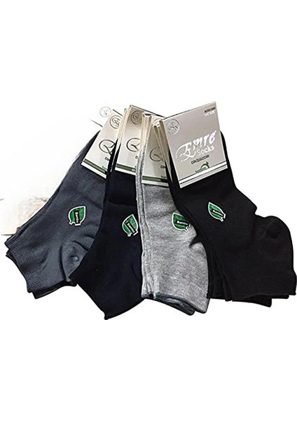 Erkek Bambu Kısa Patik Çorap 0095 - 6 Adet