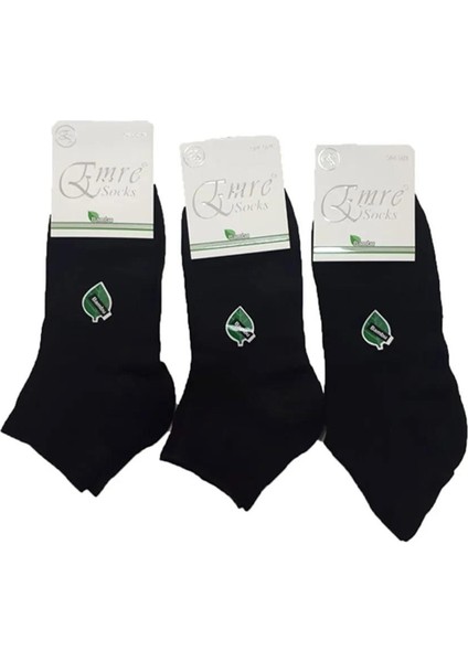 Erkek Bambu Kısa Patik Çorap 0095 - 12 Adet
