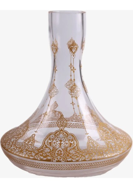 Klasik Puuff 1299 Varak Şişeli Nargile Takımı
